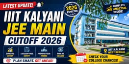 IIIT Kalyani JEE Main expected cutoff rank 2026